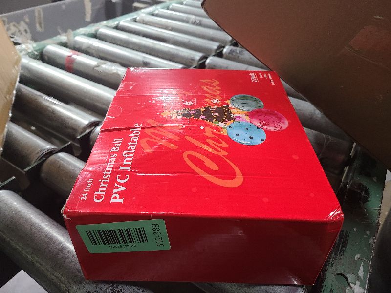 Photo 1 of 2 Pcs Christmas Inflatable Balls, 24 Inch Outdoor Decorative PVC Ball, Xmas Blow Up Jumbo Ball for Indoor, Giant Ornaments Outside Holiday Yard Lawn Decor (Merry Christmas)