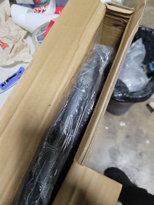 Photo 1 of 2 Step Ladder, Portable Steel Folding Step Stool with Wide Anti-Slip Pedal & Convenient Handgrip, 500lbs Sturdy Steel Ladder, Black