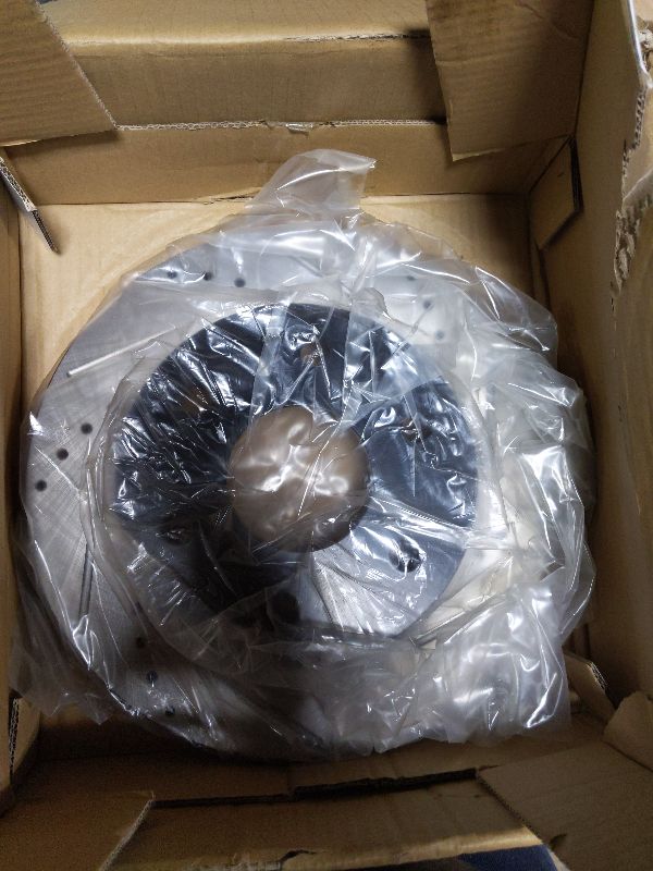 Photo 1 of 12.01" Front Disc Brake Rotors and Ceramic Brake Pads for 1999-2006 Chevy Silverado 1500