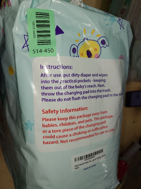 Photo 1 of (31" x 31") XL Disposable Changing Pads for Toddlers | Leakproof, Pocketed & Portable | No-Laundry Potty Training, Pull-Up & Travel Solution | 30 Count