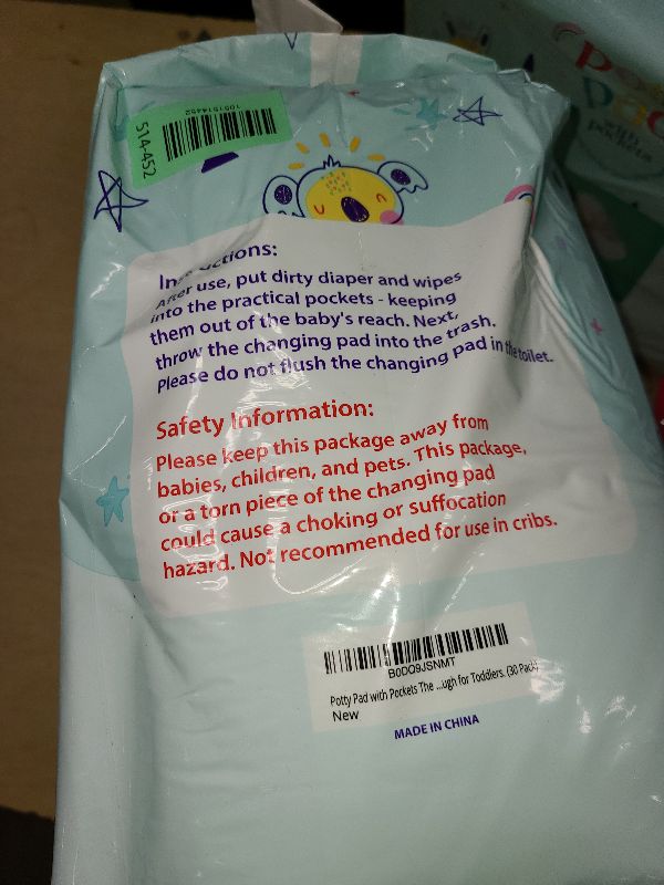 Photo 1 of (31" x 31") XL Disposable Changing Pads for Toddlers | Leakproof, Pocketed & Portable | No-Laundry Potty Training, Pull-Up & Travel Solution | 30 Count