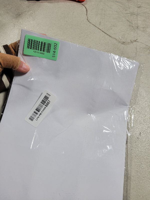 Photo 1 of 1" x 2-5/8" Address Labels 900 Labels Sticker Paper for Laser/Ink Jet Printer mailing Labels 8.5"×11" White 30 per Sheet