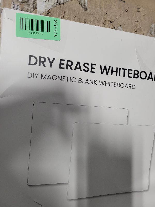 View 3 of 2 PCS Magnetic Dry Erase Whiteboard for Fridge, 14"x11" Reuasble & Erasable White Board Sheet for Refrigerator, Freezer - Smooth & Flexible Magnet Blank Notepad for Home, Kitchen Organizer and Planner