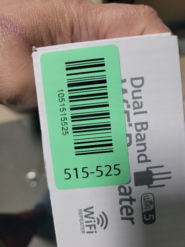 Photo 1 of 12880 Sq.Ft Range WiFi Extender Signal Booster Dual Band 5GHz/2.4GHz, 105-Device Compatibility, Simple Installation, WiFi Extender