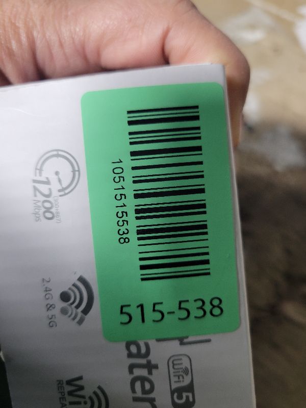 Photo 1 of 12880 Sq.Ft Range WiFi Extender Signal Booster Dual Band 5GHz/2.4GHz, 105-Device Compatibility, Simple Installation, WiFi Extender