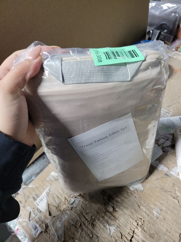 Photo 1 of 10 Set Compression Packing Cubes for Travel Gifts Women Mom,OlarHike Luggage Clothes Organizer for Travelers,Airplane/Cruise/Car/Train Travel Essentials,Compressible Expandable Saver Space Bags(Beige)