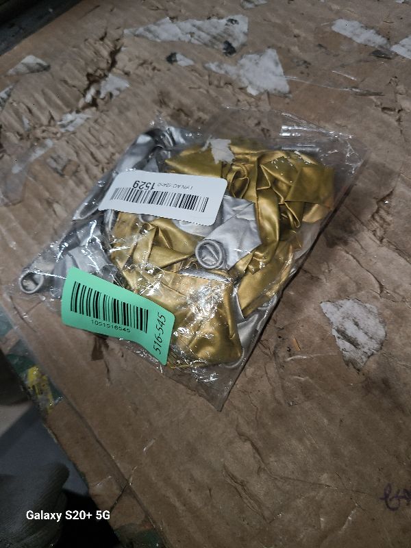 Photo 1 of 100pcs 5inch Tiny Gold Silver Chrome Metallic Latex Balloons for Birthday Party Bridal Baby Shower Engagement Wedding Party Decorations (Gold Silver)