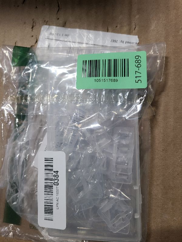 Photo 1 of 24 Pcs Loose Outlet Fix Plug, Wall Socket Fixer, Transparent Loose Socket Insert, Easily Fix Loose Outlets, Keep Your Loose Socket Jack Snug for Power Plug