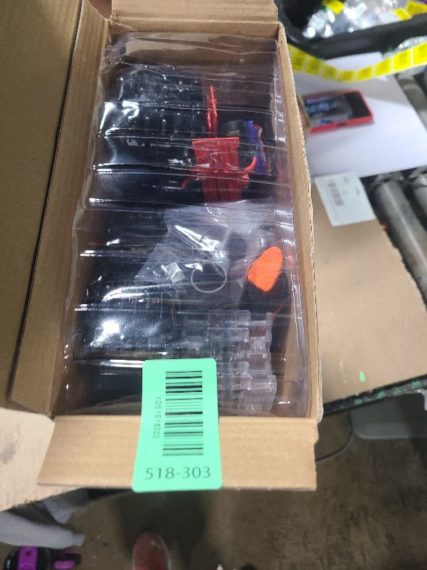 Photo 1 of 2-in-1 Slot Car Race Track Set with 4 High-Speed Cars, Electric Track, Dual Racing Game with 2 Controllers, Circular Overpass Design Featuring Flash Tracks. Toy Gift for Boys Kids Ages 4-6 6-8 8-12