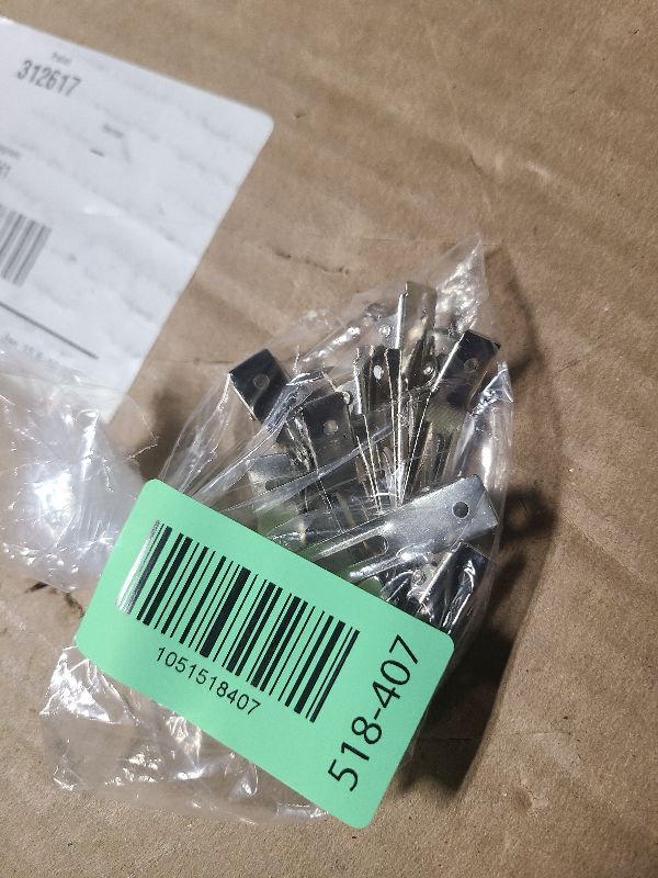 Photo 1 of 10 Pack Double Prong Pin Curl Clips, Duck Billed Hair Clips for Hairdressing Setting Section Clips, 1.8" Silver Rustproof Metal Curl Hair Clips for Hair Styling, Hair Coloring, Hair Sectioning