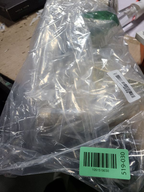 Photo 1 of 10FT Christmas Tree Stand for Real & Artificial Trees, 24" Base Holds up to 10 ft Live Trees & 3D Tree Topper with Timer, 20 Clear Lights & 8 Light Modes (Gold)