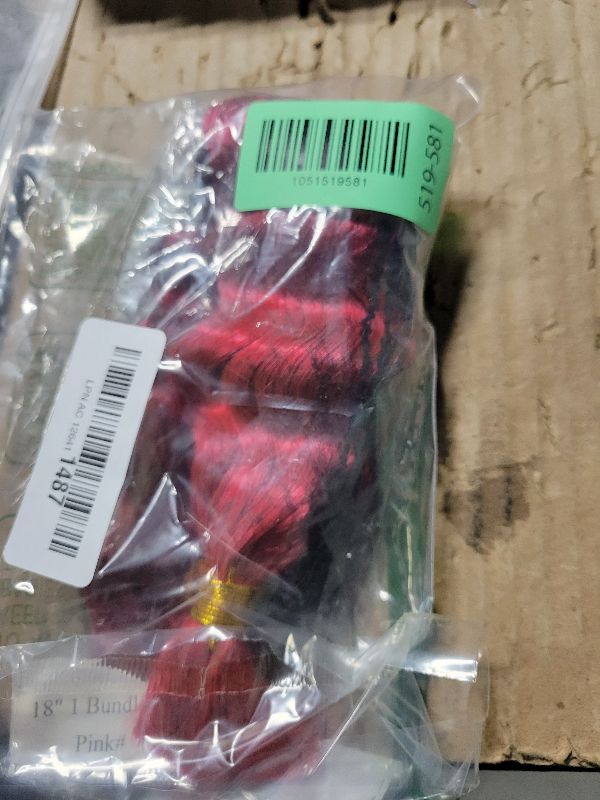 Photo 1 of 12 Inch Deep Wave Human Braiding Hair for Boho Braids – 50g 1 Bundles/Pack Red 100% Unprocessed 12A Brazilian Virgin Human Hair Bulk, No Weft, Wet & Wavy Curly Extensions