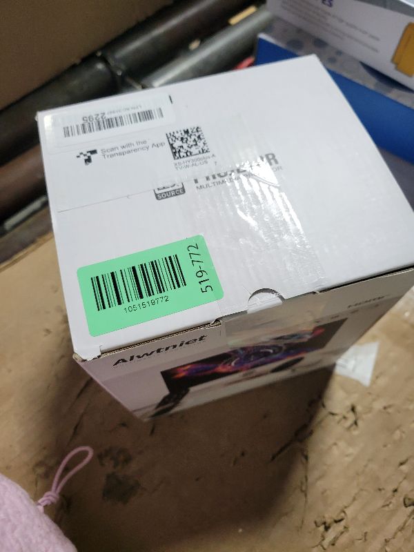 Photo 1 of ?Electric Focus?Mini Projector with WiFi 6 and Bluetooth 5.4, Smart Portable Projector 4k Support, 5W Soundbase Speaker, Auto Keystone 180° Rotation, Home Outdoor Movie Proyector HY300Ultra