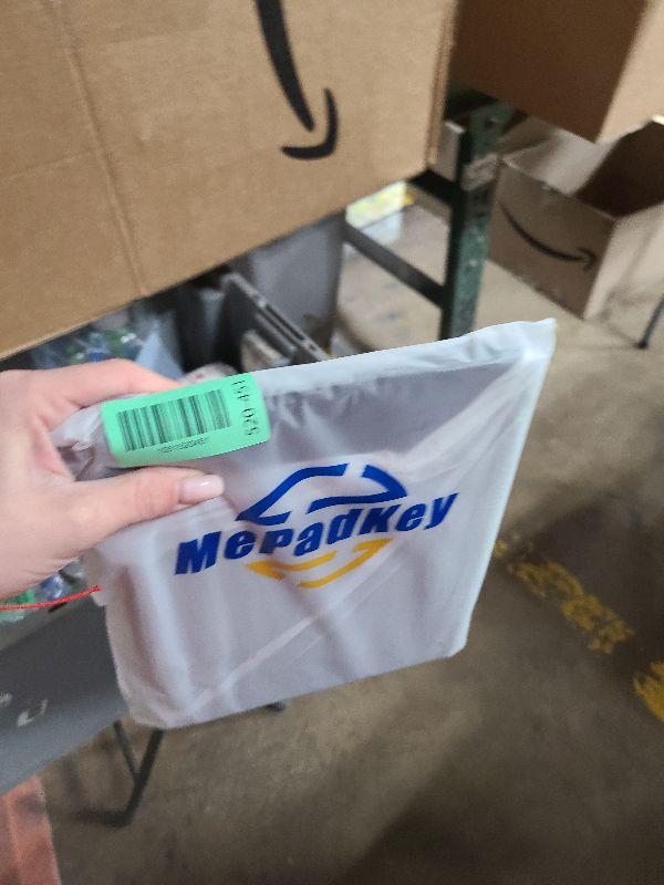 Photo 1 of MePadKey Touchpad Keyboard Case for Samsung Galaxy Tab A9 Plus 11 inch SM-X210/X215/X216, 360 Degree Rotating Cover with Color Backlight Magnetic Removable Keyboard for Tablet A9+ (Black)