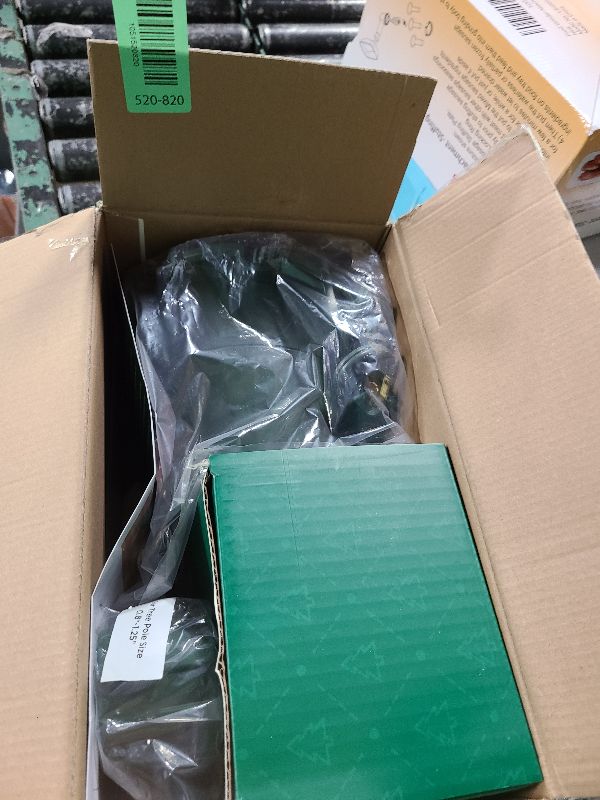 Photo 1 of (2025 Upgrade) Rotating Christmas Tree Stand with Remote Control, Stable 360 Revolving Tree Base Stand, Up to 7.5ft 90lb. Adjustable Christmas Tree Holder for Xmas Tree, Artificial Tree (Green)