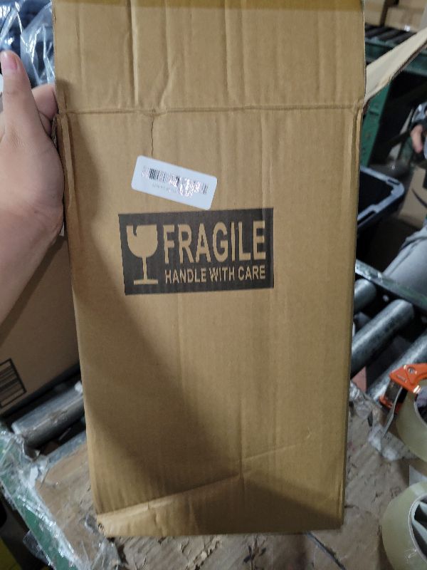 Photo 1 of 2 Gallon Glass Beverage Dispenser with Stand and Lid, 18/8 Stainless Steel Spigot - Glass Drink Dispensers for Parties - Mason Jar Drink Dispensers with Lids