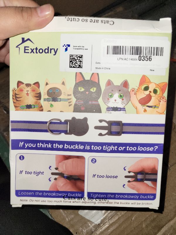 Photo 1 of 12 Pack Reflective-Breakaway Cat Collars with Bells,Safety Buckle Kitten Collar, with Name Tag, Adjustable,Ideal for Girl Cats Male Cats,Pet Supplies,Stuff,Accessories(12 Colors & 2 ID Tags)