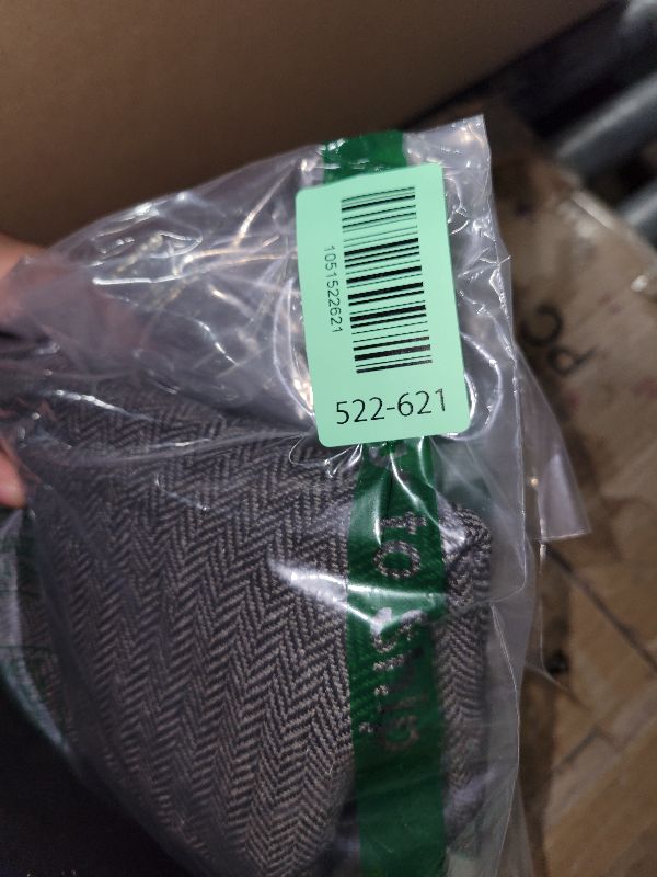 Photo 1 of 1920s Mens Costume Vest Hat Pocket Watch Accessories Set Adult Party Cosplay Dark Grey XX-Large