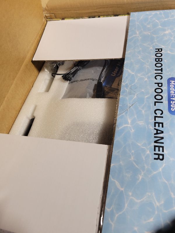 View 2 of OUCAXIA Y50S Robotic Pool Cleaner, Upgraded Motor, Powerful Wall-Climbing with Scrubber Brushes, Smart Path Navigation, Cordless Pool Vacuum for Inground Pools up to 2000 Sq.ft