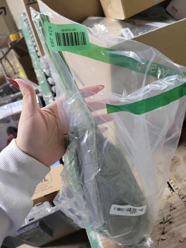 Photo 1 of 16 Pcs Real Touch Norfolk Pine Branch -18" Artificial Christmas Green Plants Branches Faux Greenery Stem Fake Cedar Pine Picks for Vase DIY Crafts Garland Wreath Xmas Indoor Outdoor Home Decor