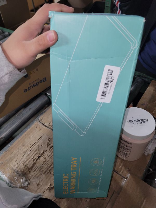 Photo 1 of Food Warming Mat Electric Tray: Adjustable Silicone Heating Pad with 3 Temperature Settings 4 Timer Function Portable Roll Up Hot Plate for Buffets Party Gatherings Kitchen Warmer Countertop Holiday