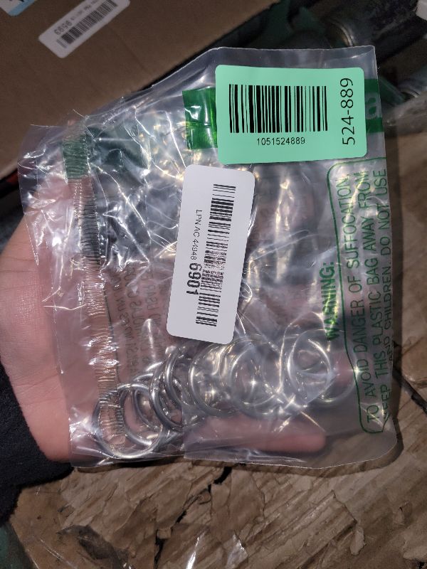 Photo 1 of 10Pack 1 Inch Metal Spring O Rings Clip Keychain, Round Carabiner Clips Keyrings Snap Hook Buckle, Purse Shoulder Bag Chain Rings Clip Replacement Paracord Keychain Lanyard Leather DIY Crafts (Silver)