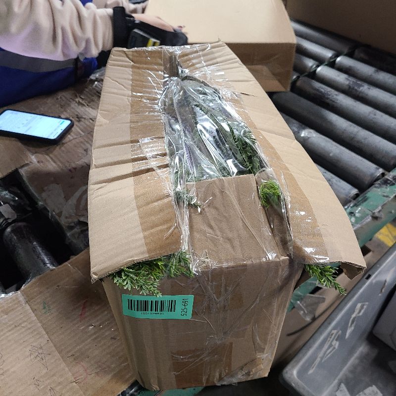 Photo 1 of 12FT Christmas Cedar Garland Artificial Realistic Green Faux Real Touch Winter Pine Garland for Mantle Fireplace Wall Table Indoor Outdoor Decoraiton