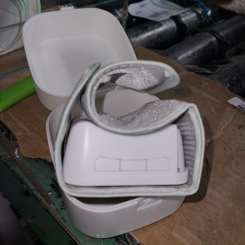 Photo 1 of MMIZOO Wrist Blood Pressure Monitor Large LCD Display BP Machine Adjustable Cuff 5.31-7.68 inch Automatic 99x2 Sets Memory with Carrying Case for Home Use (W1681)