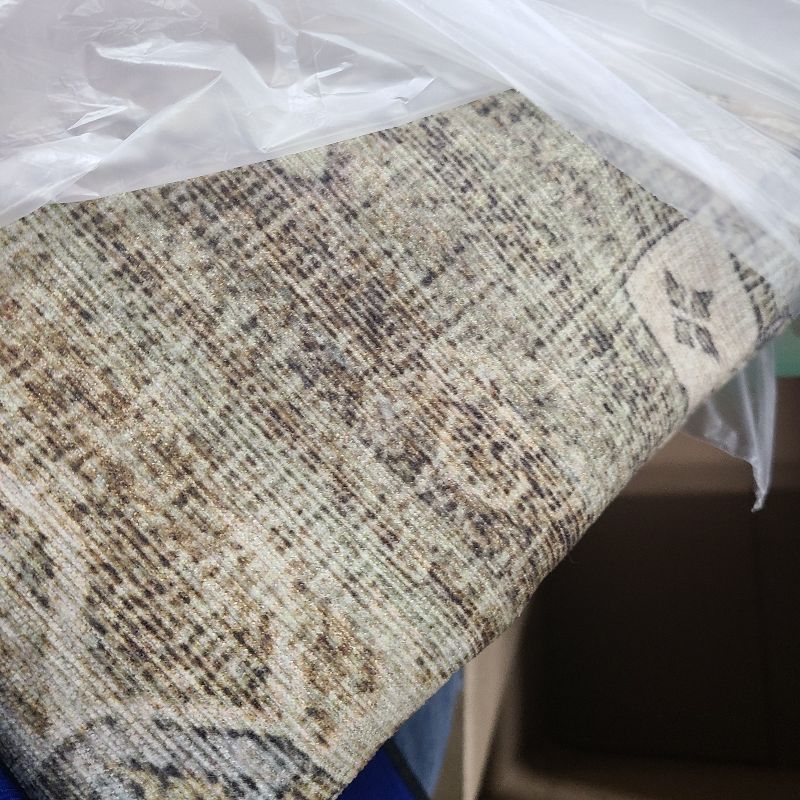 Photo 1 of 
6x9 Area Rug Living Room Rugs - Washable Rug Large Modern Abstract Soft Thin Carpets Indoor Floor No Slip Vintage Carpet for Bedroom Under Dining Table Nursery Home Office Decor Nature