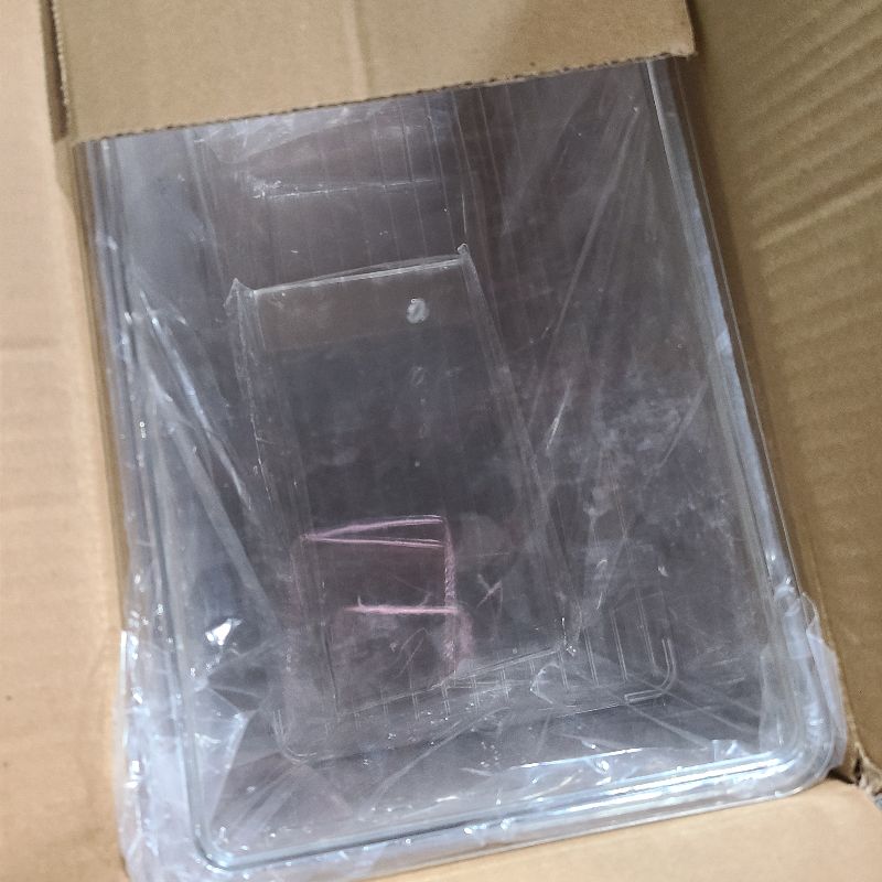 Photo 1 of 2 Pack Sauce Packet Organizer, Storage Box for Ketchup Packets, Hot Sauce Packets, and Condiment Packets, Made of Clear Plastic, Suitable for Kitchen Storage, Refrigerator Storage, One Lid Included