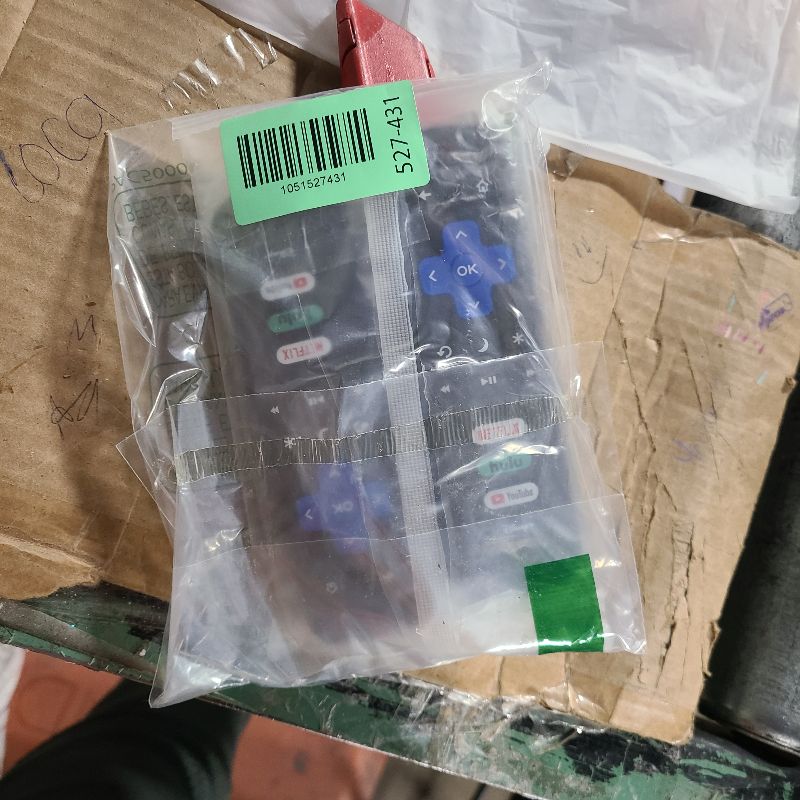 Photo 1 of (Pack of 2) Replacement Remote Control Only for Roku TV, Compatible for TCL Roku/Hisense Roku/Onn Roku/Sharp Roku/Element Roku/Westinghouse Roku/Philips Roku Smart TVs (Not for Roku Stick and Box)