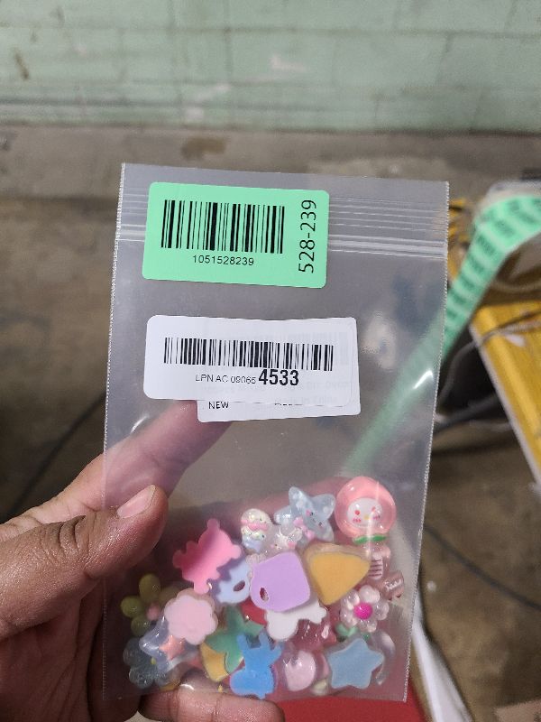 Photo 1 of 100Pcs Mixed Colors Slime Charms Assorted Cute Jelly Embellishments, Random Bulk Flatback Resin Ornament Bear Kawaii Slime Accessories for Phone Junk Case,Hairpins, Scrapbooking Crafting & DIY Decor