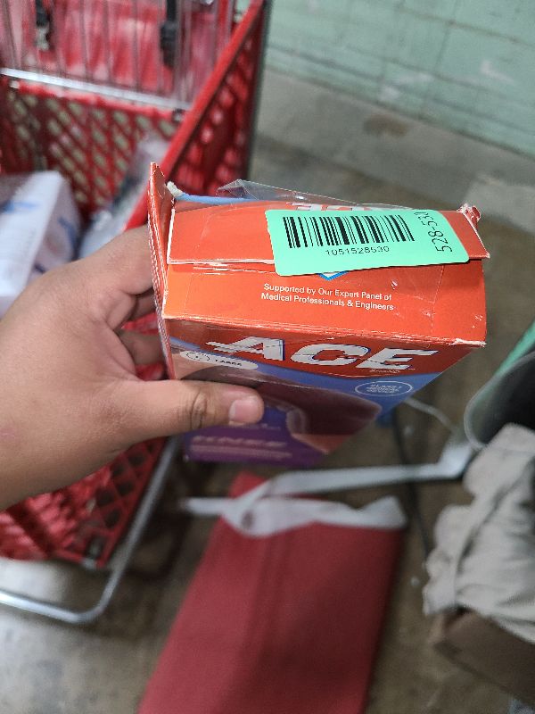 Photo 1 of ACE Brand Flex Comfort Compression Knee Sleeve with Stabilizers 208702, Large