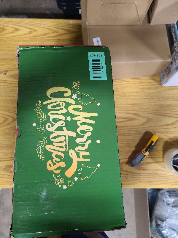 Photo 1 of 14FT Christmas Inflatable Santa Claus Outdoor Blow Up Yard Decorations,Giant Outside Standing Waterproof Smiling Santa Claus with Gift Bags,Built-in LEDs for Xmas Holiday Party Yard Garden Lawn Decor