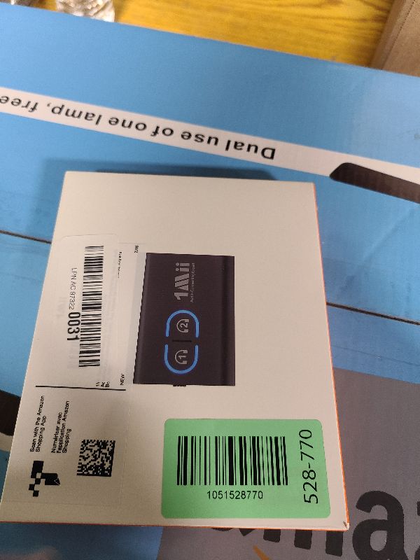 Photo 1 of 1Mii Bluetooth 5.3 Transmitter Receiver for TV to Wireless Headphones, Dual Link AptX Adaptive/Low Latency/HD Audio, Aux Adapter for Home Stereo, Airplane, Boat, Gym