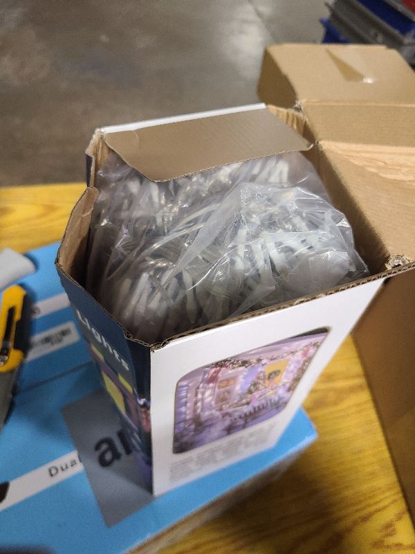 Photo 1 of 1500 LED 470FT Christmas String Lights, 12 Modes and Timer Memory Dimmable, Plug in Outdoor Waterproof Clear Wire Twinkle Fairy Light for for Xmas Yard Tree Wedding Party Outside Decor (Cool White)