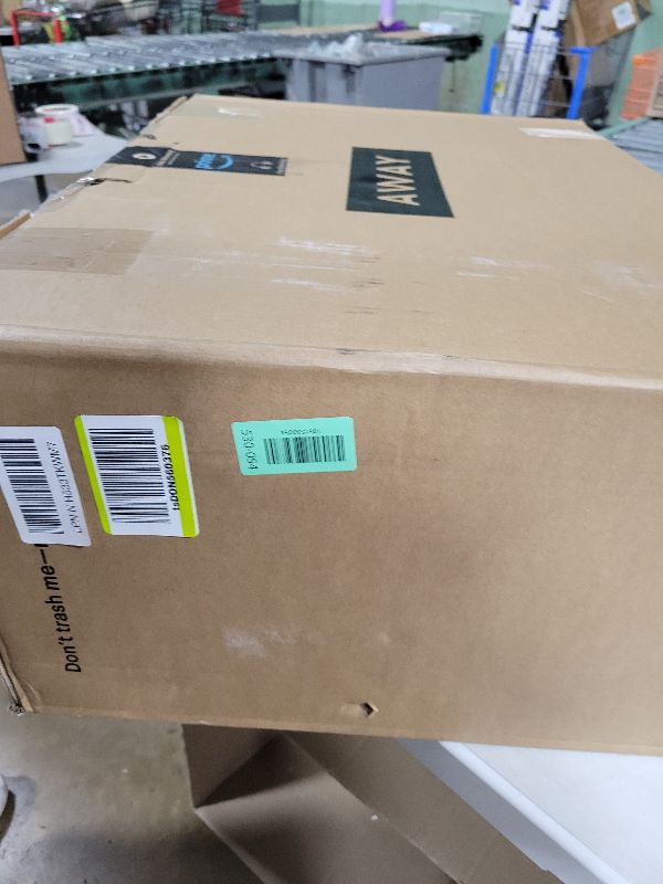 Photo 1 of  Medium Checked Luggage, Lightweight Hard Shell Suitcase with Spinner Wheels, Durable Rolling Luggage, TSA Lock, 26 Inch, Navy Blue