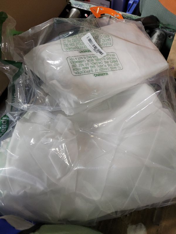 Photo 1 of 2 Pack Rounded Top Plant Covers Freeze Protection for Winter, Plant Covers for Winter, 47" X 72" Tree Frost Protection Blankets Outdoor With Zipper/Drawstring, for Shrub Bush Fruit Tree Potte(White)