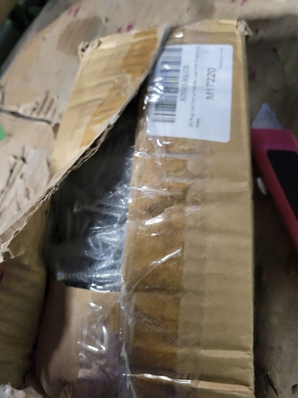 Photo 1 of 20 Pcs 2x4 Fence Brackets for Wood,Fence Post Bracket,2x4 Brackets for Woods Rail,Deck Bracket Connectors for 2"×4" (Actually 1.5"x3.5") Wood Post with 160pcs Screws