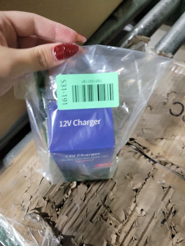 Photo 1 of 12V Battery Charger for Peg-Perego Johns Deere Ground Force Tractor Gators XUV Polaris Outlaw Citrus RZR 900 Powered 12 Volt Charger for Kids Ride On Electric Car Toys