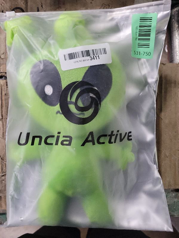 Photo 1 of 12 Inch Alien Plush Toy Green Soft Alien Plush Doll Stuffed Animal Toy for Birthday Home Room Decor, Fun Play Gift for Kids Animation Fans