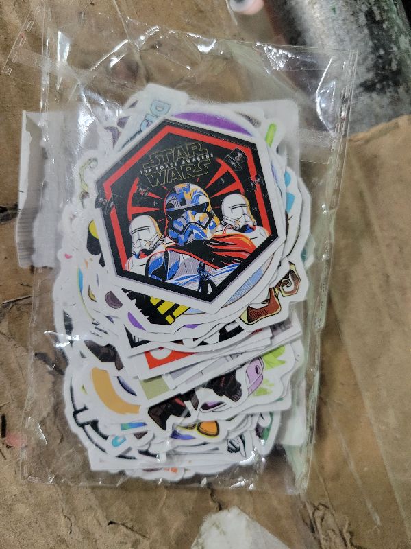 Photo 1 of 100pcs Star Wars Stickers for Adult, Cool Stickers for Teen Kids Girls, Vinyl Graffiti Decal for Laptop Water Bottle Bike Guitar Luggage Phone Computer Skateboard Helmet