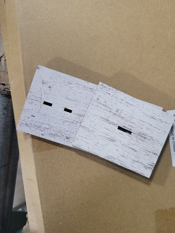 Photo 1 of 7Pcs Rustic Christmas Decor Wooden Christmas Trees Reindeer Indoor Table Wood Sign Centerpiece Xmas Tabletop Decor Xmas Table Decors Gifts for Winter Holiday Home Office Shelf Desk Tiered Tray Display