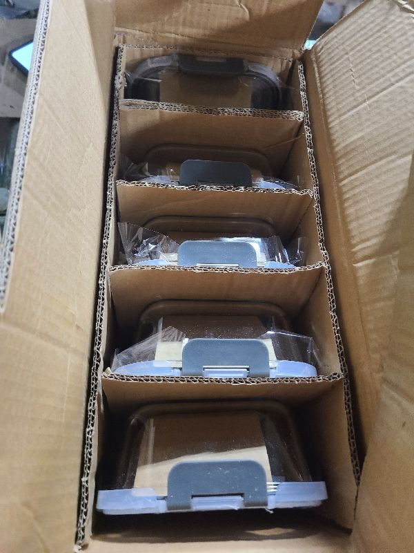 Photo 1 of [10-Pack] Glass Meal Prep Containers with Lids, MCIRCO Food Storage Containers with Snap Locking Lids, Airtight Lunch Containers, Microwave, Oven, Freezer and Dishwasher