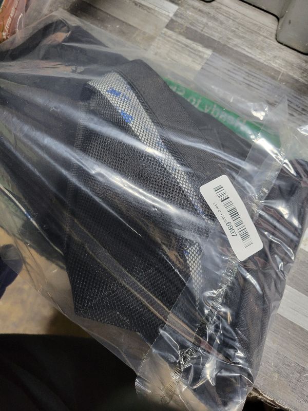 Photo 1 of 14.9 x 60 Inch Under Desk Privacy Panel with Table Cable Management Net Desk Skirt Modesty Desk Panel Self-Gripping Straps for Office and Home