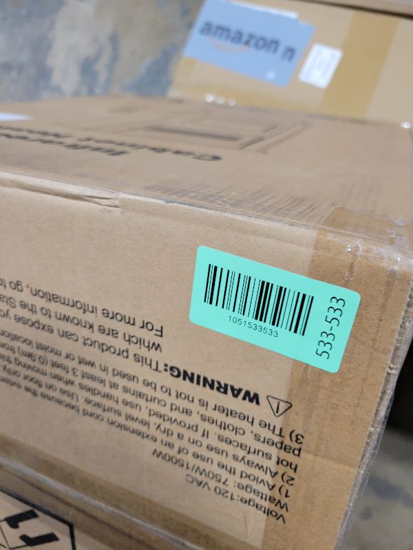 Photo 1 of 1500W Realsmart Space Infrared Heaters for Indoor Use Large room Electric Quartz Heater with Remote Control Wheels LCD Display 3 Heating Modes 12H Timer Overheat Tip Over Protection Safe