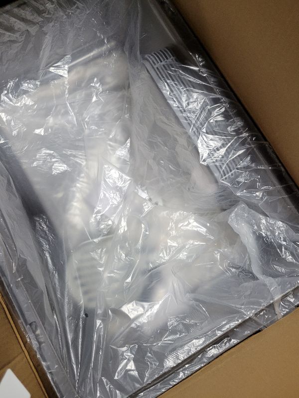 Photo 1 of 2 Pack Stainless Steel Cat Litter Box with Lid, 23.7" L x 15.8" W x 13.8" H XL Metal Litter Tray for Big Cats, High Sided Enclosure, Non-Sticky, Anti Urine Leakage, Easy Cleaning