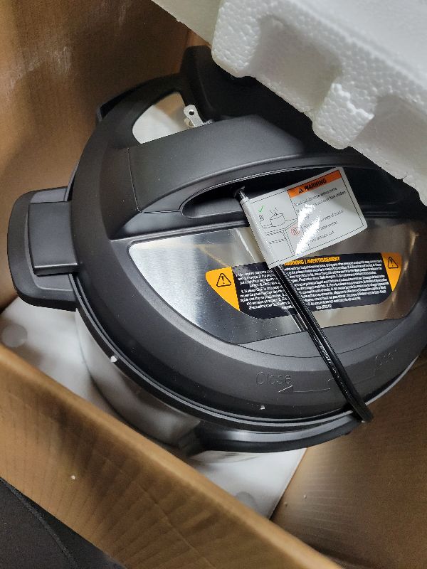 Photo 1 of Instant Pot Duo 7-in-1 Electric Pressure Cooker, Slow Cooker, Rice Cooker, Steamer, Sauté, Yogurt Maker, Warmer & Sterilizer, Includes App With Over 800 Recipes, Stainless Steel, 8 Quart