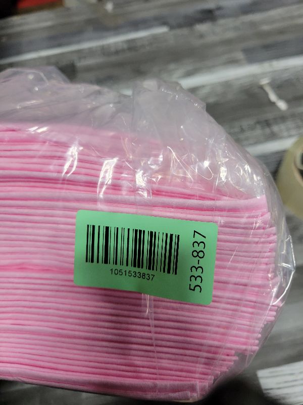 Photo 1 of 120 Pcs Light Pink Linen-Feel Paper Napkins with Built-in Flatware Pocket, Pocket Linen Napkins Prefolded Cloth Like Paper Napkins Bulk for Silverware Wedding Baby Shower Birthday Bridal Party