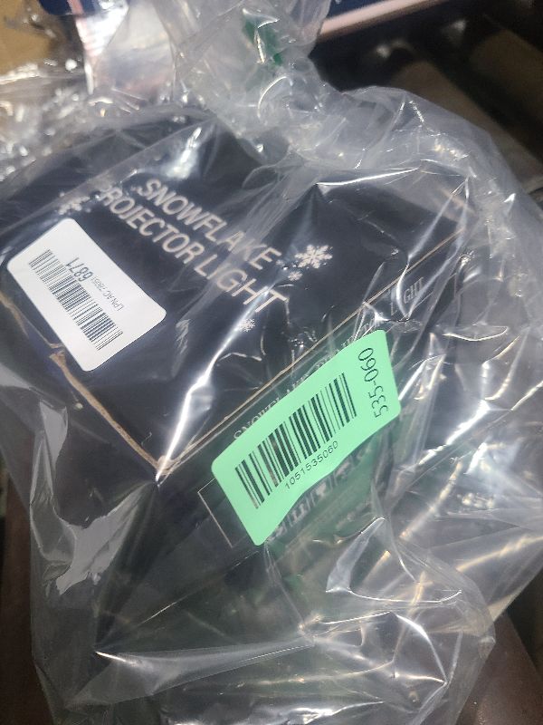 Photo 1 of ?LILNIAGY Christmas Decorations Outdoor Christmas Projector Lights Snowflake Projector, IP65 Waterproof & Adjustable Christmas Lights for Outdoor Christmas Decorations Home Party Garden Xmas Decor